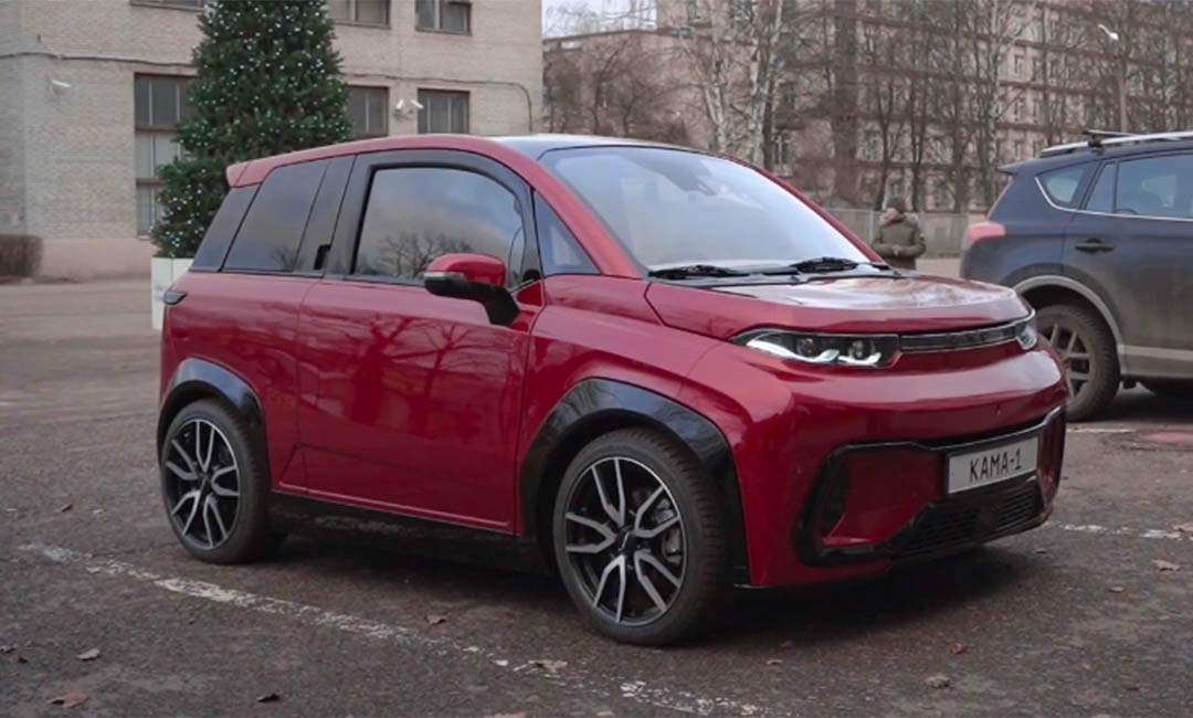 Новый электромобиль "КАМА-1" 2024-2025 года представлен на видеорендерах
