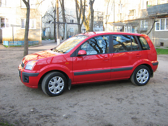 Форд Фьюжн 2008 красный